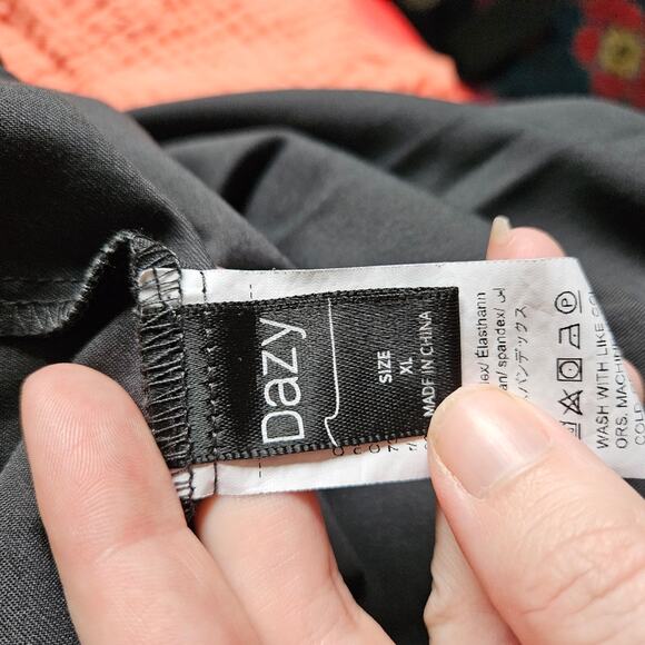 Dazy Comfort Buisness Pants XL Womens Gray - Picture 9 of 9